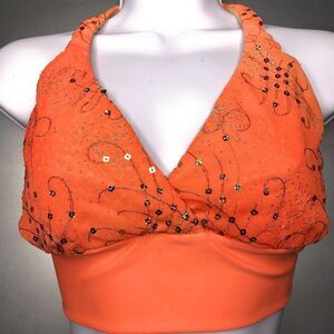 Luli Fama Halter Bikini Top